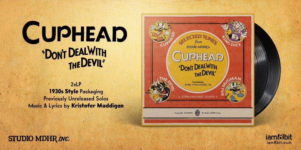 iam8bit Announce A Special 2xLP Cuphead Soundtrack — VGM WAX